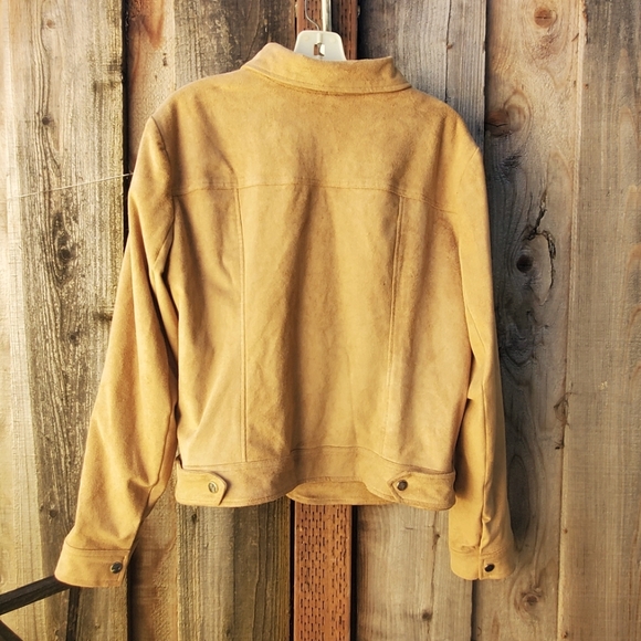 Faux Suede Jacket - Picture 2 of 6